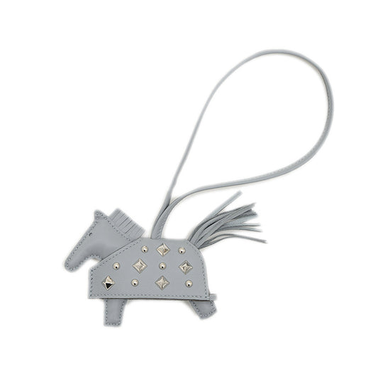 ロデオ ロベオロックPM バッグチャーム グリパンタン シルバー金具 K刻印 バッグチャーム