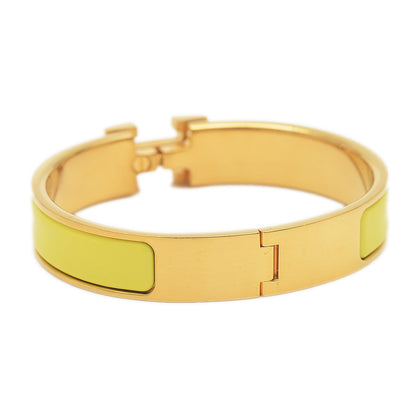 クリックHH クリッククラック PM バングル メタル イエロー/ゴールド ブレスレット