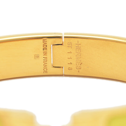 クリックHH クリッククラック PM バングル メタル イエロー/ゴールド ブレスレット