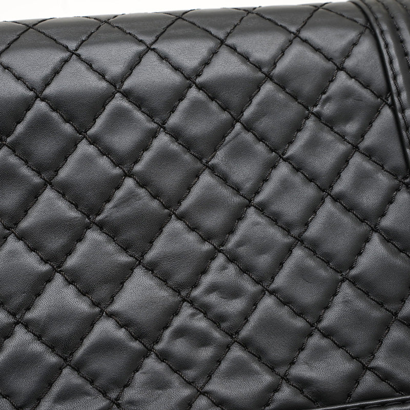 ボーイシャネル チェーンショルダー ラムスキン ブラック A92193 ショルダーバッグ