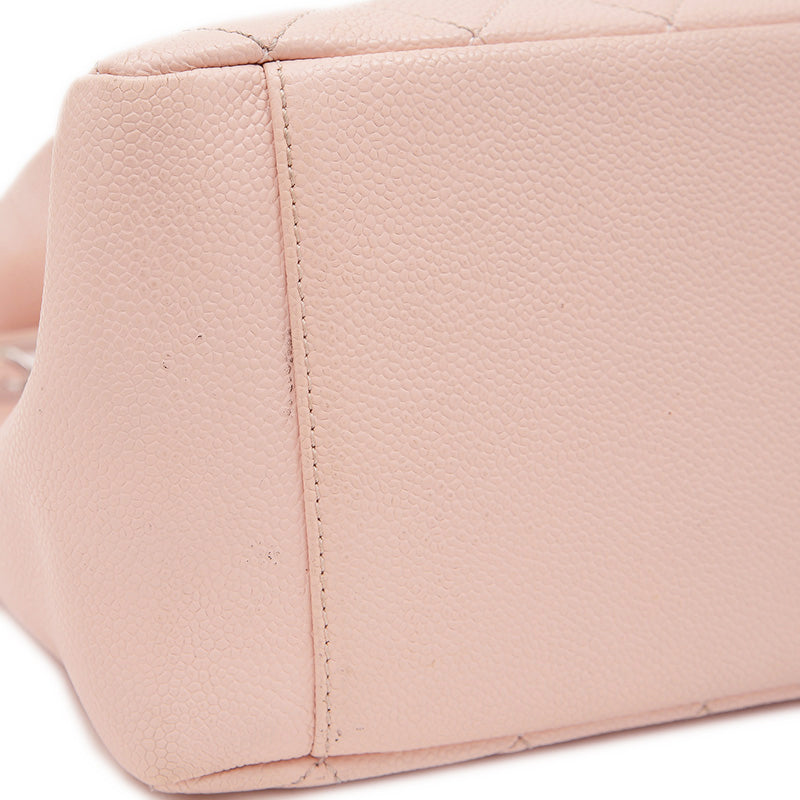 マトラッセ GST チェーントート キャビア ピンク シルバー金具 A50995 トートバッグ