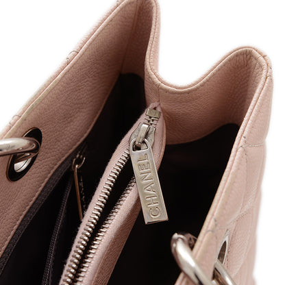 マトラッセ GST チェーントート キャビア ピンク シルバー金具 A50995 トートバッグ