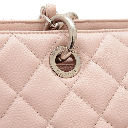 マトラッセ GST チェーントート キャビア ピンク シルバー金具 A50995 トートバッグ