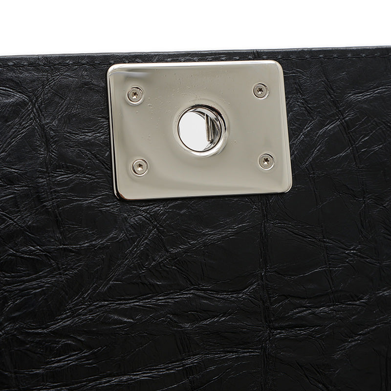 ボーイシャネル チェーンショルダー チェーンアラウンド レザー ブラック ショルダーバッグ