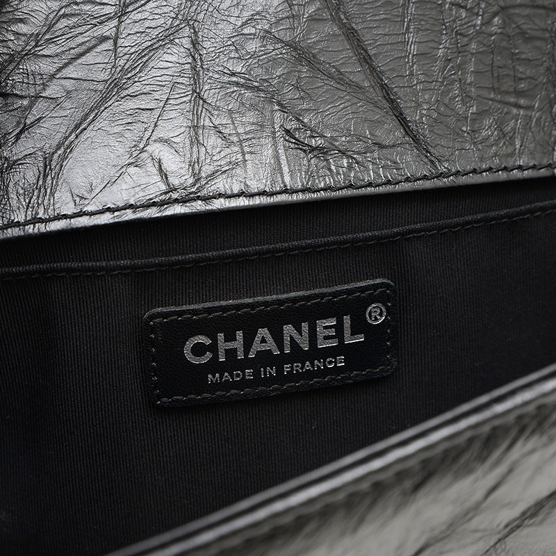 ボーイシャネル チェーンショルダー チェーンアラウンド レザー ブラック ショルダーバッグ