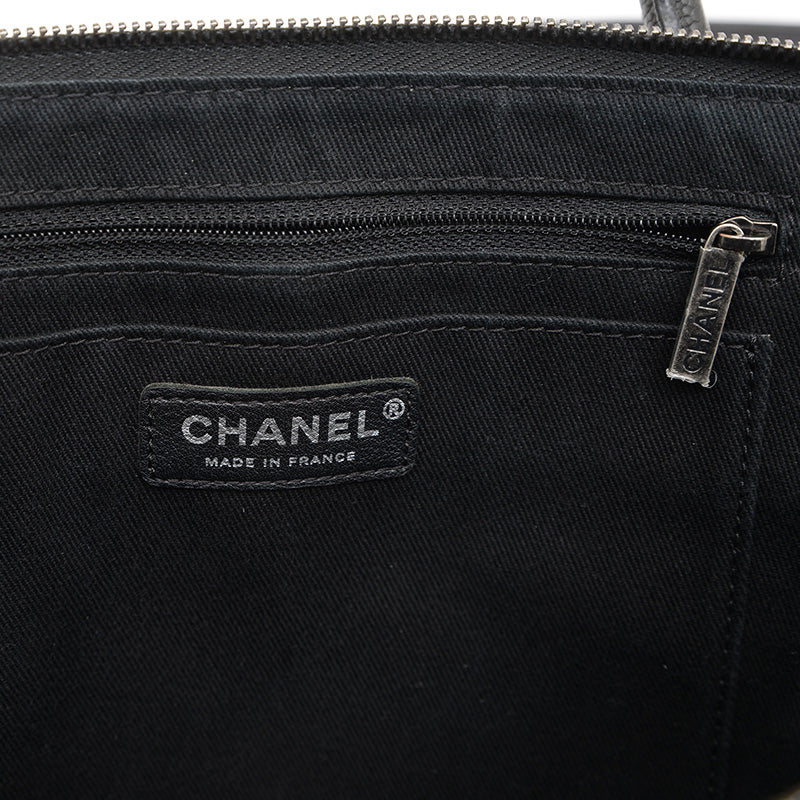 マトラッセ チェーンショルダー 2WAYバッグ キャビア ブラック A94849 ショルダーバッグ