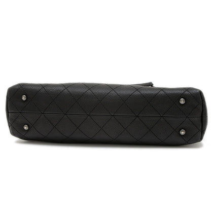 マトラッセ チェーンショルダー 2WAYバッグ キャビア ブラック A94849 ショルダーバッグ