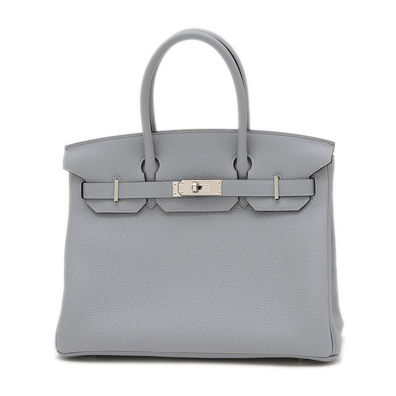 バーキン30 トゴ グリパンタン シルバー金具 K刻印 ハンドバッグ