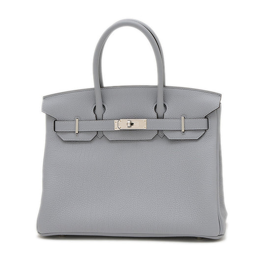 バーキン30 トゴ グリパンタン シルバー金具 K刻印 ハンドバッグ