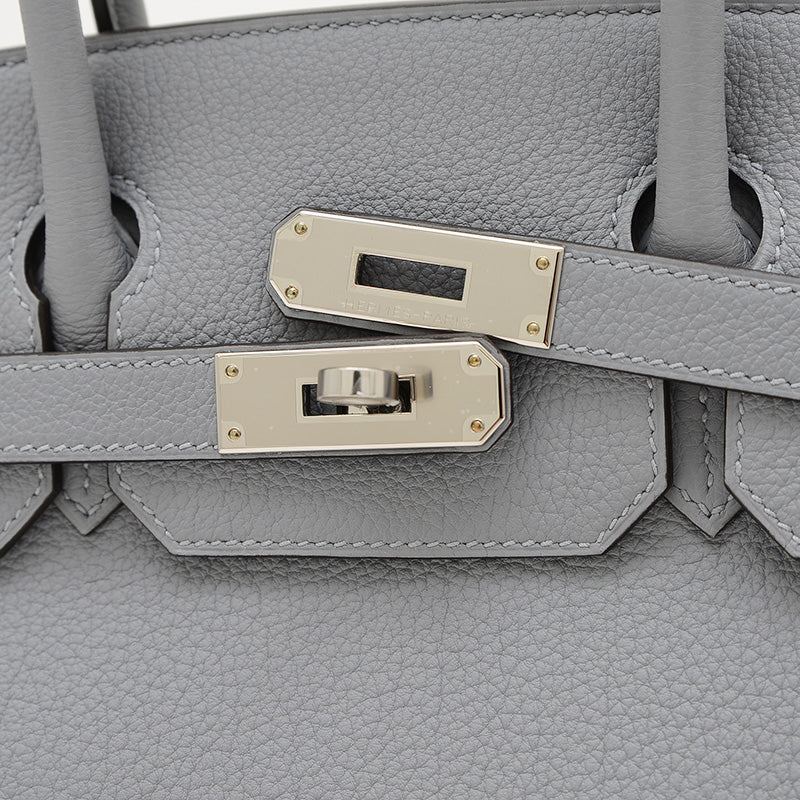 バーキン30 トゴ グリパンタン シルバー金具 K刻印 ハンドバッグ