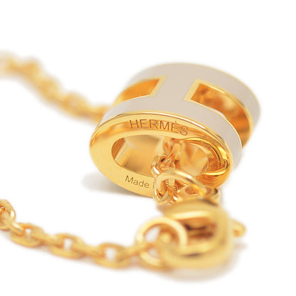 ポップアッシュ H ミニ ネックレス マロングラッセ/ローズゴールド ネックレス