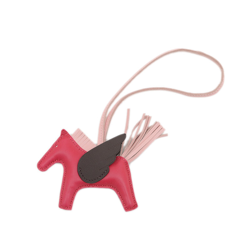 ロデオ ペガサス PM バッグチャーム フランボワーズ/サクラ/ルージュセリエ Z刻印 バッグチャーム