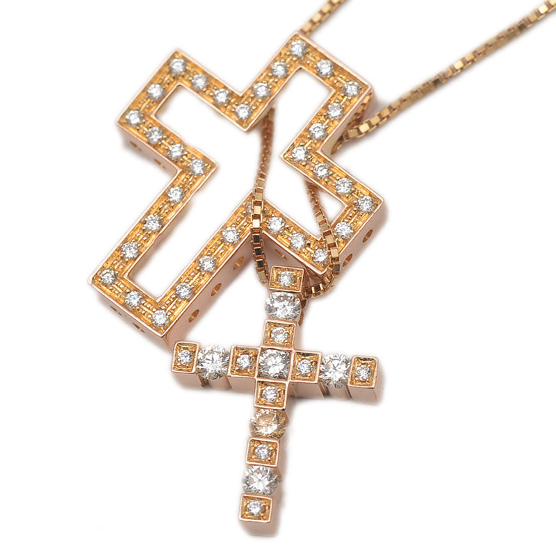 ベルエポック ネックレス K18PG/ダイヤ 20053692 ネックレス