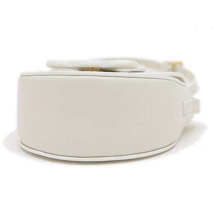 ミニ ブサス クレア トリオンフ ショルダーバッグ ポシェット ホワイト 10J303DPQ ショルダーバッグ