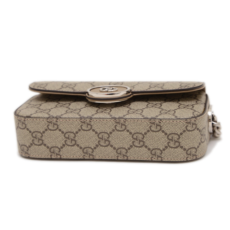 GGスプリーム チェーンショルダーバッグ ベージュ 760194 ショルダーバッグ