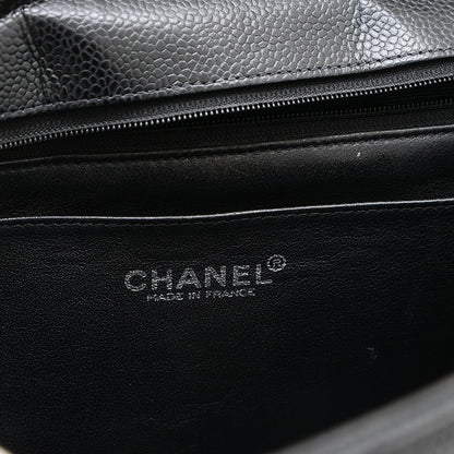 デカマトラッセ30 チェーンショルダー キャビア ブラック シルバー金具 A28600 ショルダーバッグ