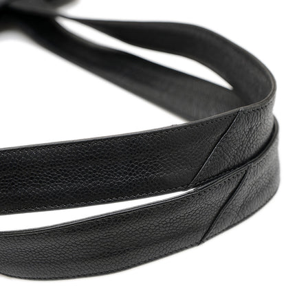 ココマーク ショルダーバッグ トート キャビアスキン ブラック ヴィンテージ ショルダーバッグ