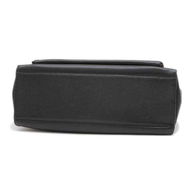 ココマーク ショルダーバッグ トート キャビアスキン ブラック ヴィンテージ ショルダーバッグ