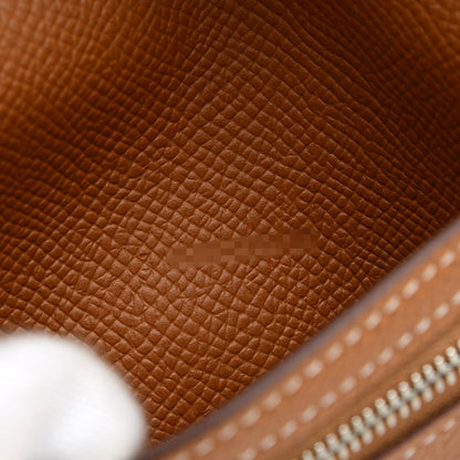 ベアンコンパクト 財布 エプソン ゴールド シルバー金具 Z刻印 二つ折り財布