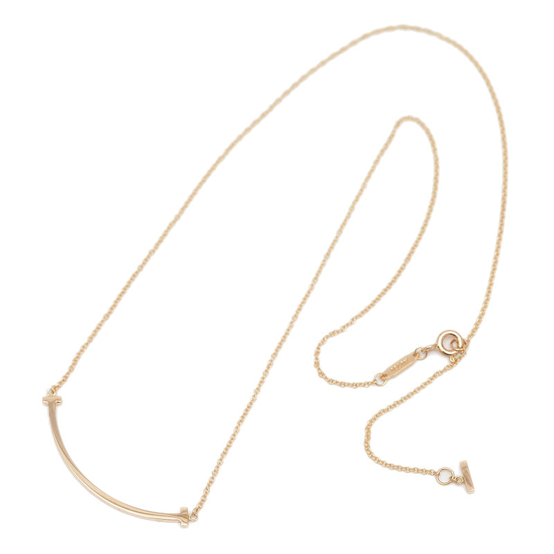 Tスマイル ネックレス スモール K18PG ネックレス