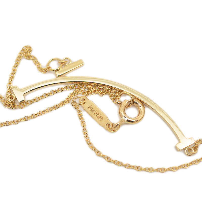 Tスマイル ネックレス スモール K18YG ネックレス