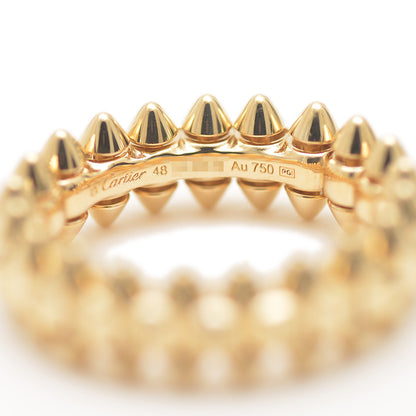 クラッシュ ドゥ カルティエ リング SM K18YG #48 B42384 リング・指輪