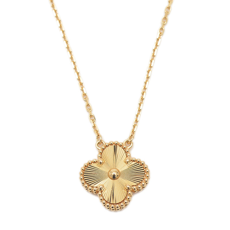 ヴィンテージ アルハンブラ ペンダント ネックレス ギョーシエ K18YG VCARP4KL00 ネックレス