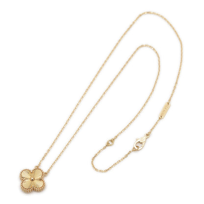 ヴィンテージ アルハンブラ ペンダント ネックレス ギョーシエ K18YG VCARP4KL00 ネックレス