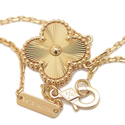 ヴィンテージ アルハンブラ ペンダント ネックレス ギョーシエ K18YG VCARP4KL00 ネックレス