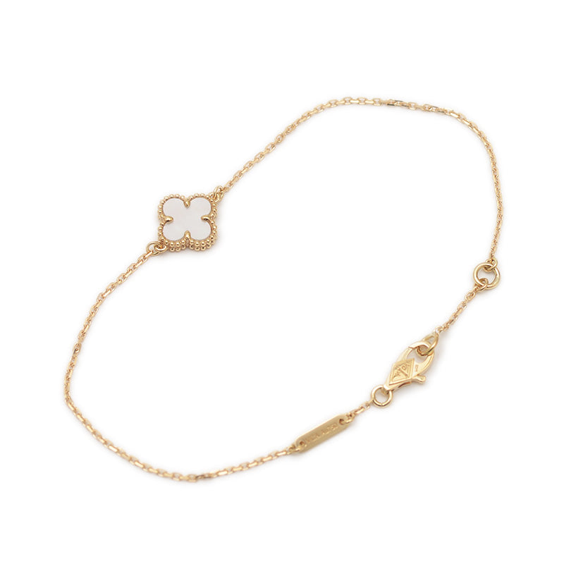 スウィートアルハンブラ ブレスレット K18YG/マザーオブパール VCARF68800 ブレスレット