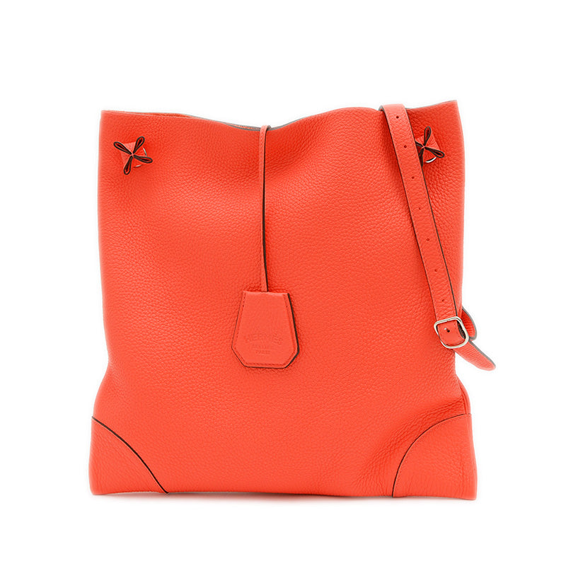 シルキーシティPM ショルダーバッグ トリヨン ローズテキサス シルバー金具 Y刻印 ショルダーバッグ