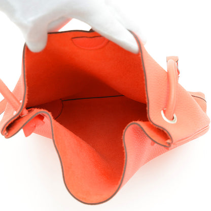 シルキーシティPM ショルダーバッグ トリヨン ローズテキサス シルバー金具 Y刻印 ショルダーバッグ