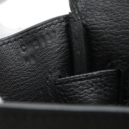 バーキン30 トゴ ブラック シルバー金具 C刻印 ハンドバッグ