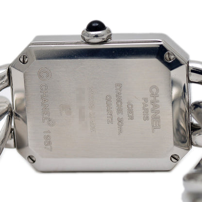 プルミエール レディース 黒文字盤 SS クォーツ H0451 Mサイズ 腕時計