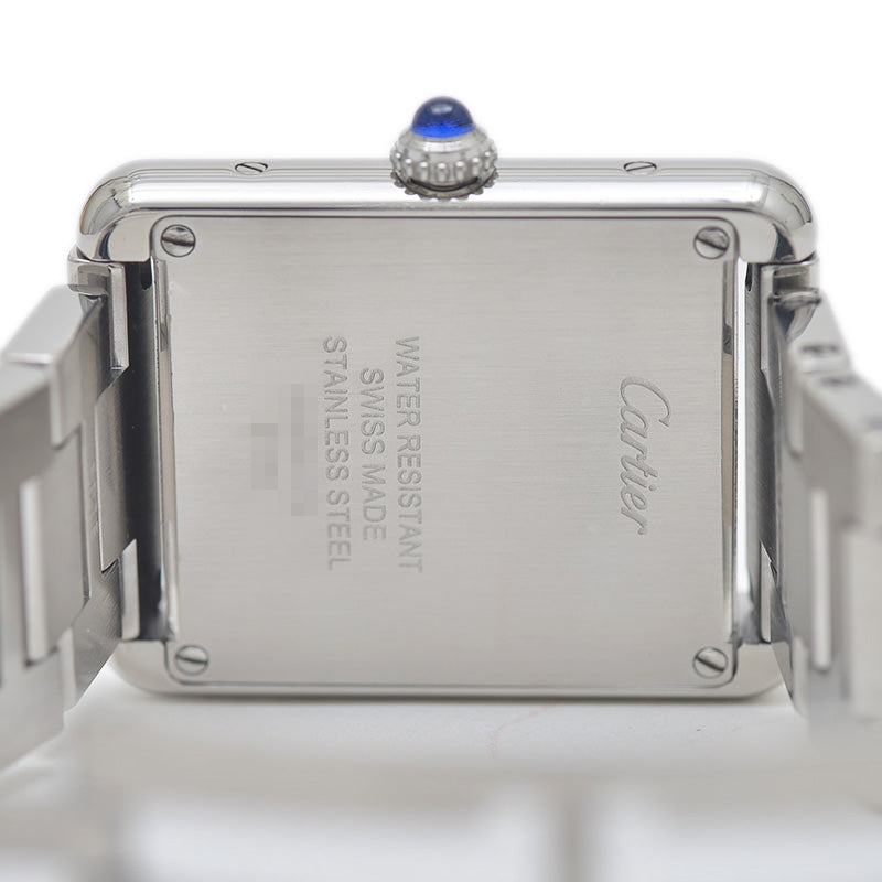 タンクソロSM レディース シルバー文字盤 クォーツ W5200013 腕時計