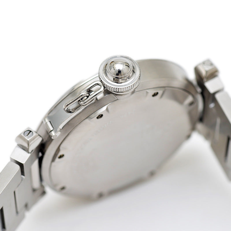 パシャＣ ビッグデイト ボーイズ 白文字盤 SS オートマ 腕時計