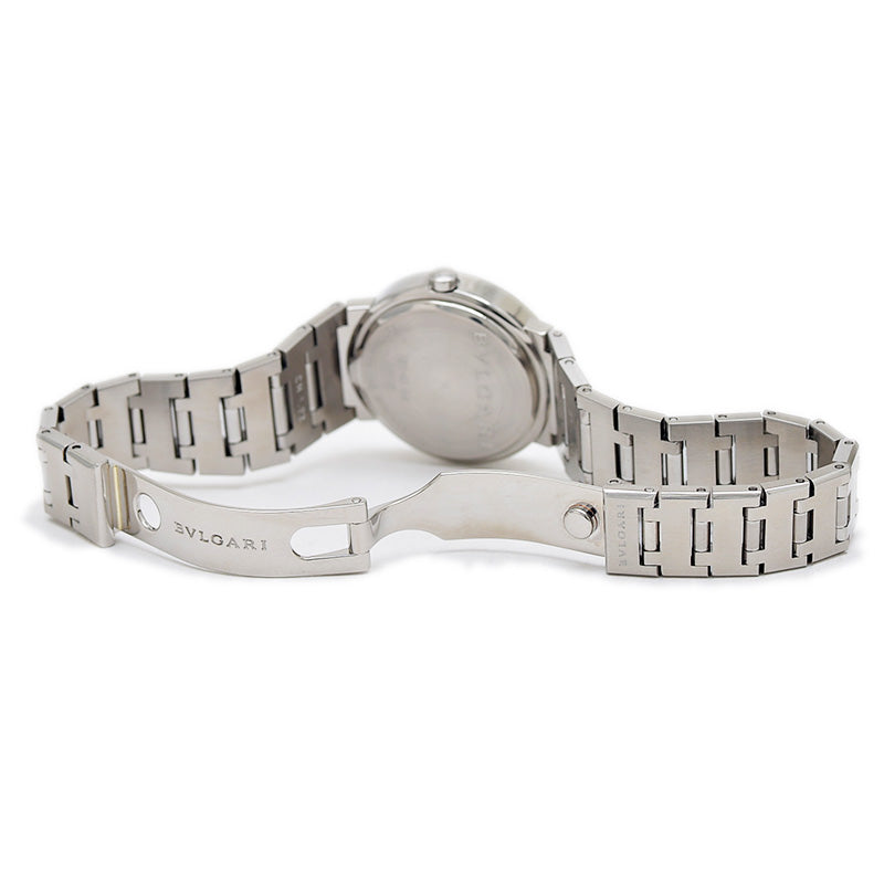 ブルガリブルガリ レディース 黒文字盤 SS クォーツ BB26SS 腕時計
