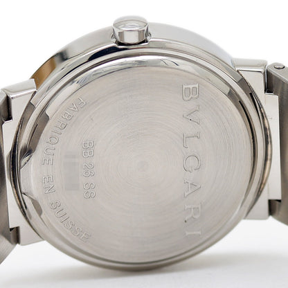 ブルガリブルガリ レディース 黒文字盤 SS クォーツ BB26SS 腕時計