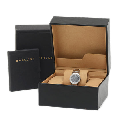 ブルガリブルガリ レディース 黒文字盤 SS クォーツ BB26SS 腕時計