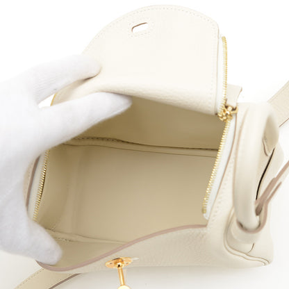 リンディ ミニ トリヨン クレ ゴールド金具 K刻印 ショルダーバッグ