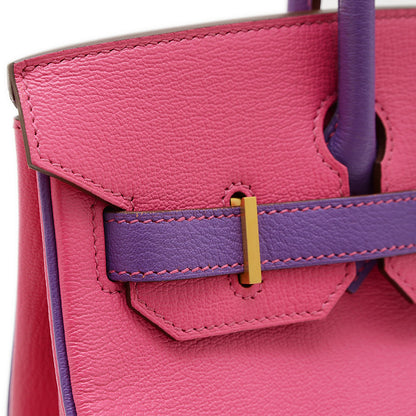 バーキン30 パーソナル シェーブル ローズティリアン/パルム マットゴールド金具 ハンドバッグ