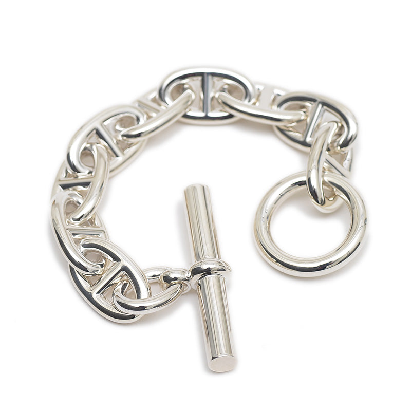 シェーヌダンクル ブレスレット TGM シルバー SV925 9コマ ブレスレット