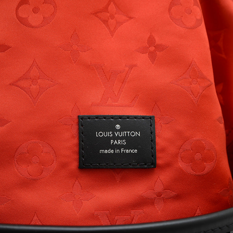 モノグラムレース バケットPM ハンドバッグ ブラック/レッド パテント/レザー M20352 トートバッグ