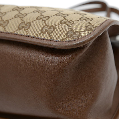 GGキャンバス ホースビット 1955 トートバッグ ベージュ/ブラウン 623694 トートバッグ