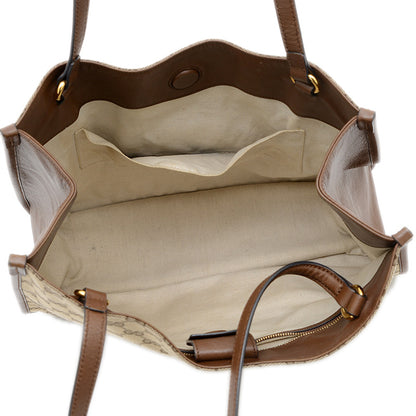 GGキャンバス ホースビット 1955 トートバッグ ベージュ/ブラウン 623694 トートバッグ