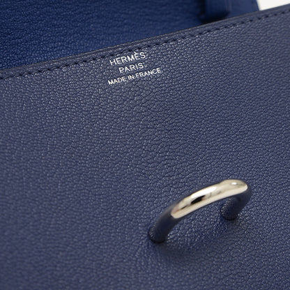 シェーヌダンクル コンパクト ショルダーウォレット ブルーサフィール B刻印 長財布