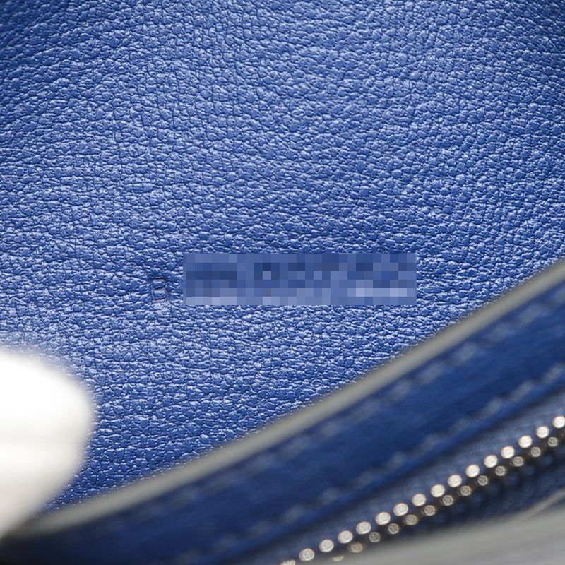 シェーヌダンクル コンパクト ショルダーウォレット ブルーサフィール B刻印 長財布