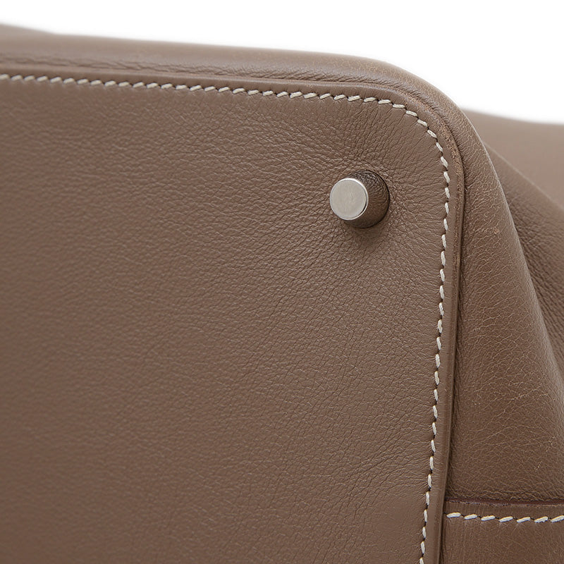 ツールボックス26 スイフト エヴァーカラー シルバー金具 O刻印 ハンドバッグ