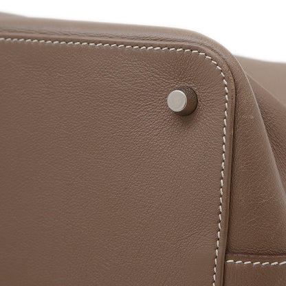 ツールボックス26 スイフト エヴァーカラー シルバー金具 O刻印 ハンドバッグ