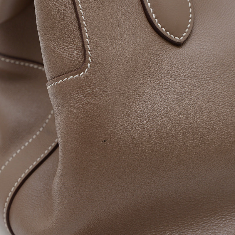 ツールボックス26 スイフト エヴァーカラー シルバー金具 O刻印 ハンドバッグ